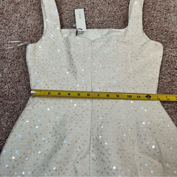 MABLE Tweed Sequin Mini Dress - Picture 12 of 13